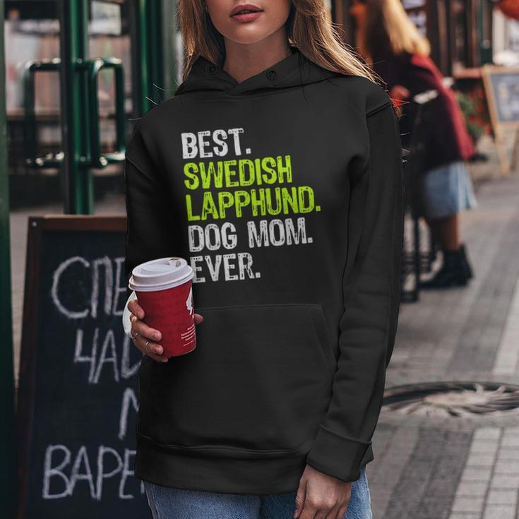 Best Swedish Lapphund Dog Mom Ever Dog Lovers Women Hoodie Unique Gifts