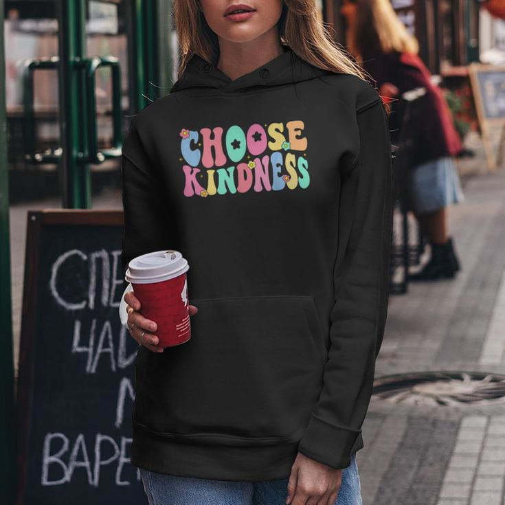 Choose Kindness Be Kind Inspirational Teacher Women Hoodie Unique Gifts