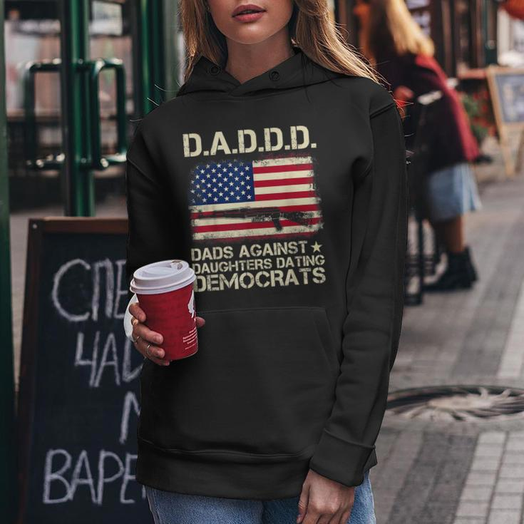 Daddd Dads Against Daughter Dating Democrats Fathers D Women Hoodie Unique Gifts