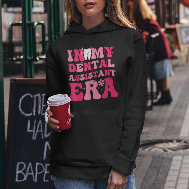 In My Dental Assistant Era Dental Assistant Groovy Women Hoodie Unique Gifts