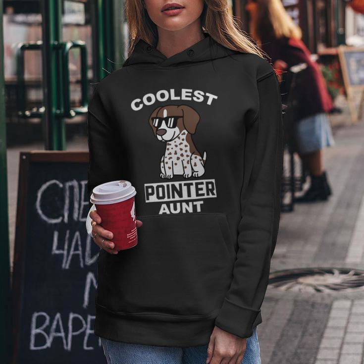 Dog German Shorthaired Coolest German Shorthaired Pointer Aunt Funny Dog Women Hoodie Unique Gifts