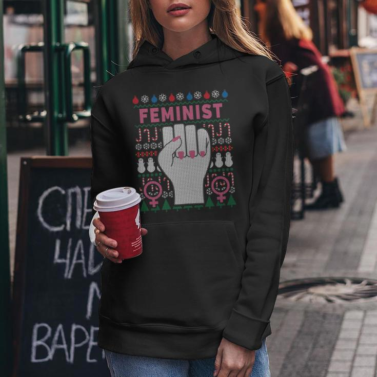 Feminist Power Equality For Ugly Christmas Sweater Women Hoodie Unique Gifts