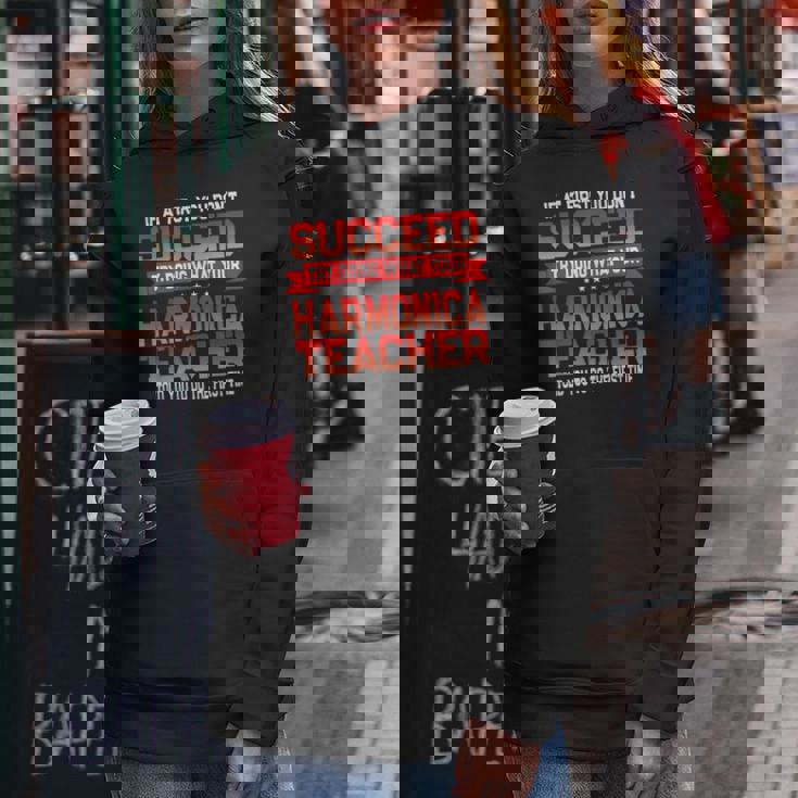 Fun Harmonica Teacher School Music Quote Women Hoodie Unique Gifts