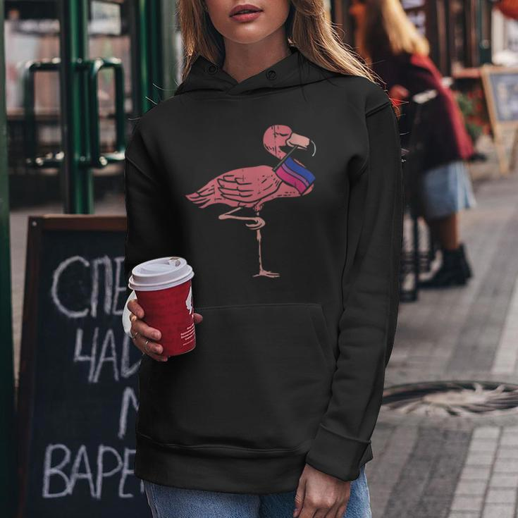 Gay Lgbt Flamingo Cute Bisexual Flag Color Bird Lover Gift Women Hoodie Unique Gifts