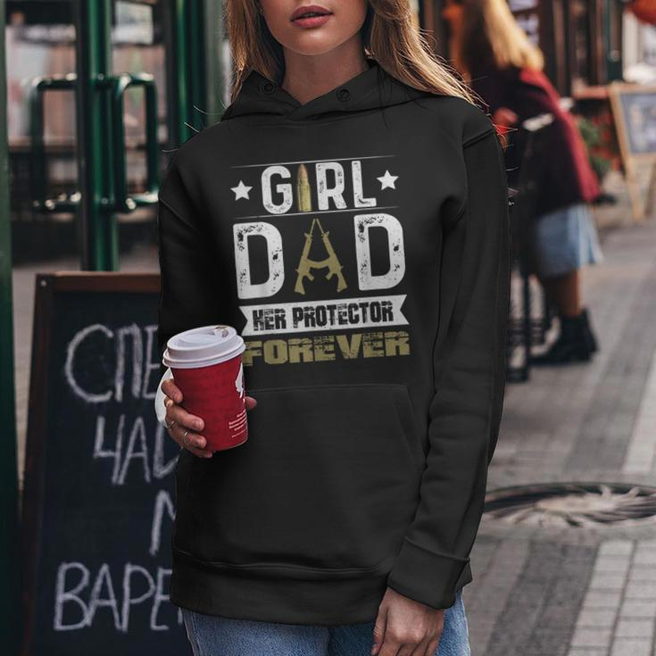 Girl Dad Her Protector Forever Father Day Men Women Women Hoodie Unique Gifts
