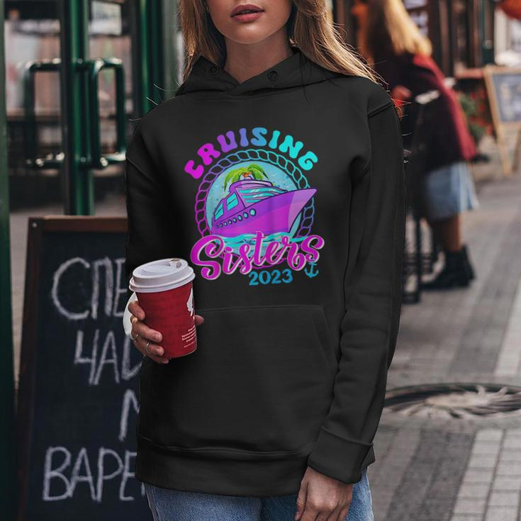 Girls Trip 2023 Cruise Squad Girls Gone Sisters Cruising Women Hoodie Unique Gifts