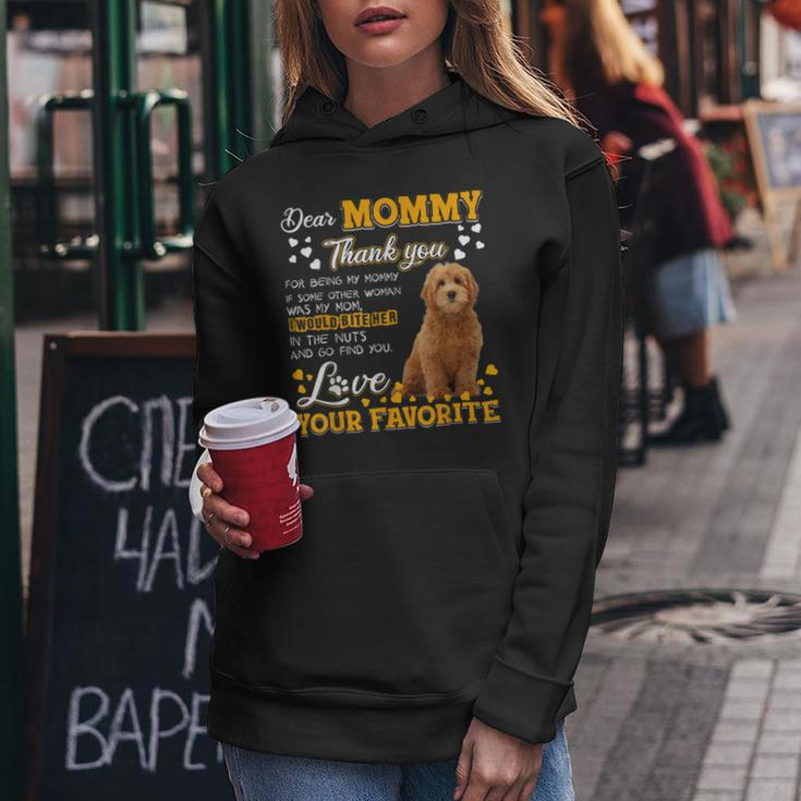 Goldendoodle Dear Mommy Thank You For Being My Mommy Women Hoodie Unique Gifts