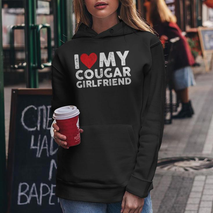 I Heart My Cougar Girlfriend Mom-My Family Gf Love Women Hoodie Unique Gifts