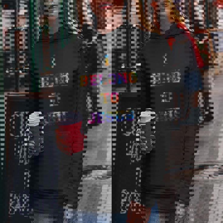 I Belong To Jesus Christian Gym Apparel Christian Dad Funny Gifts For Dad Women Hoodie Unique Gifts