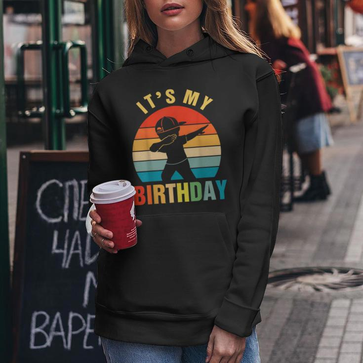 It's My Birthday For Boys Girls Dabbing Party Women Hoodie Unique Gifts