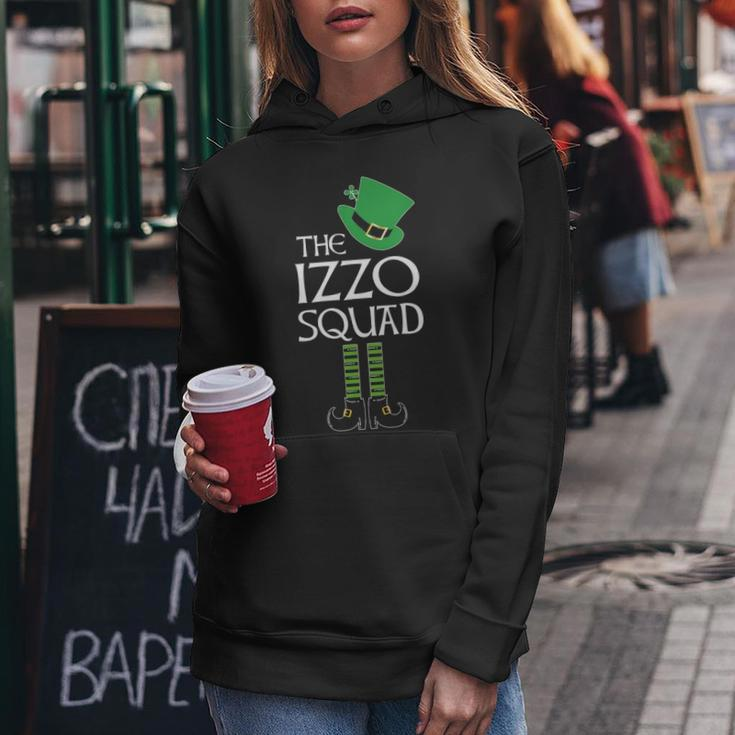 Izzo Name Gift The Izzo Squad Leprechaun V2 Women Hoodie Funny Gifts