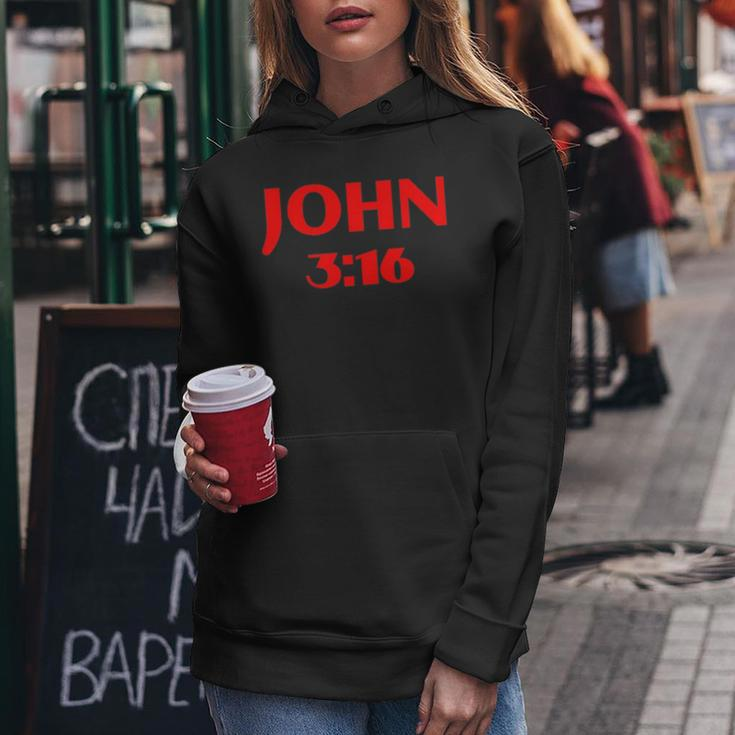 John 316 Jesus Christ Is Lord Revival Bible Christian Women Hoodie Unique Gifts