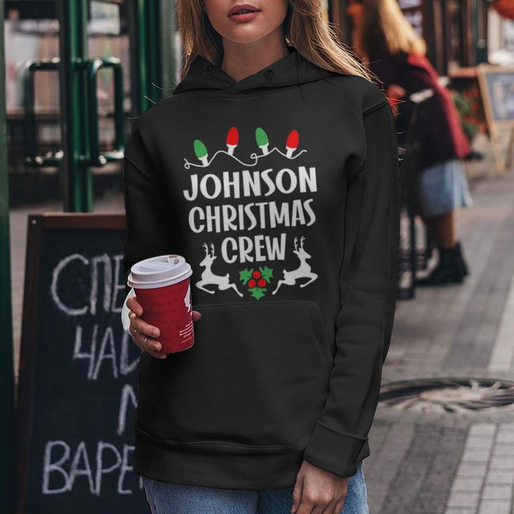 Johnson Name Gift Christmas Crew Johnson Women Hoodie Funny Gifts