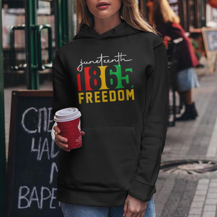 Junenth 1865 Freedom Remembering My Ancestors Women Hoodie Funny Gifts