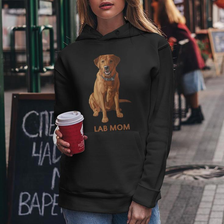 Lab Mom Fox Red Labrador Retriever Dog Lover Women Hoodie Unique Gifts