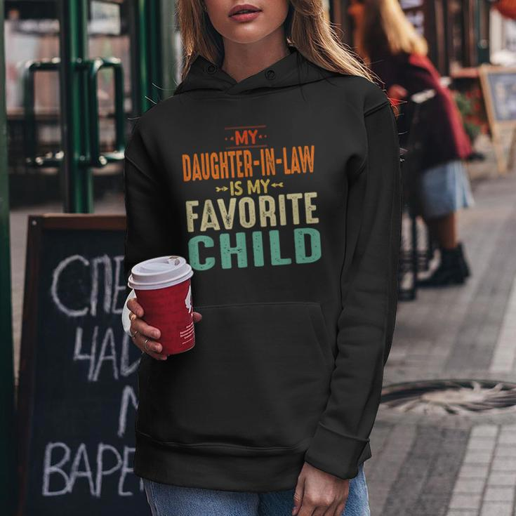 My Daughter In Law Is My Favorite Child Mother In Law Day Te Women Hoodie Unique Gifts