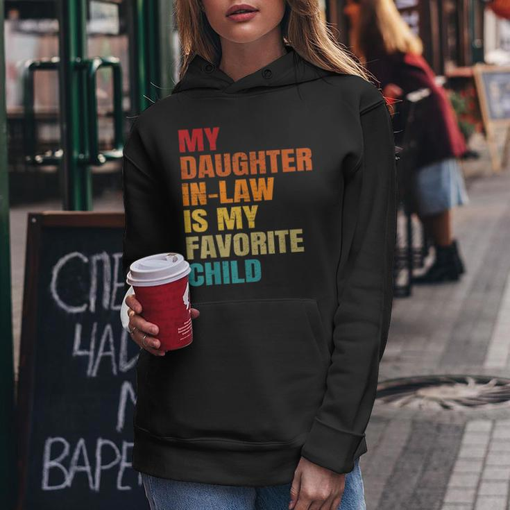 My Daughter In Law Is My Favorite Child Mother-In-Law Day Women Hoodie Unique Gifts
