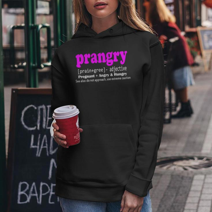 Prangry Soon To Be Mom PregnancyWomen Hoodie Unique Gifts