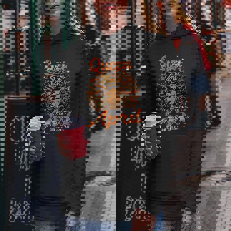 Queen Was Born In April Black History Birthday Junenth Women Hoodie Unique Gifts