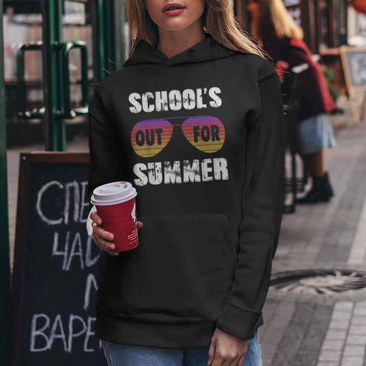 Schools Out For Summer Vacation Teacher Women Hoodie Unique Gifts