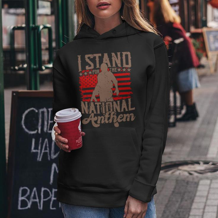 Veterans Day Stand For The National Anthem 270 Women Hoodie Unique Gifts