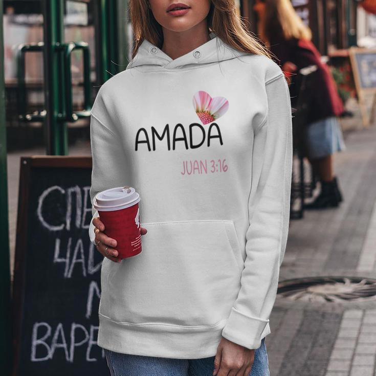 Amada Spanish Christian And Biblical Women Hoodie Unique Gifts