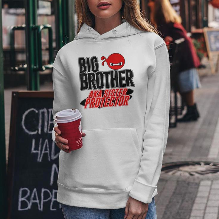 Cool Big Brother Aka Sister Protector Women Hoodie Unique Gifts