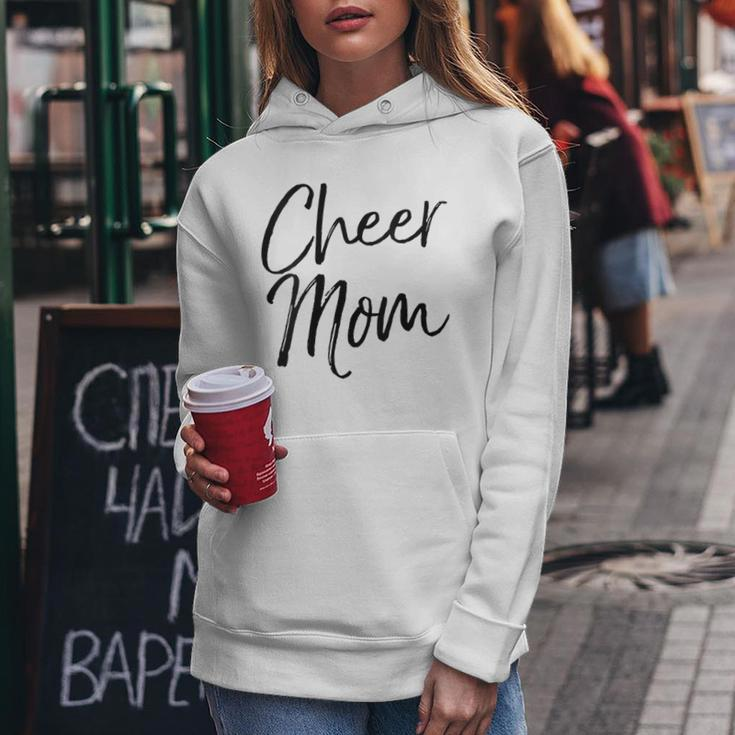 Cute Cheerleader Mother Apparel For Cheer Mom Women Hoodie Unique Gifts
