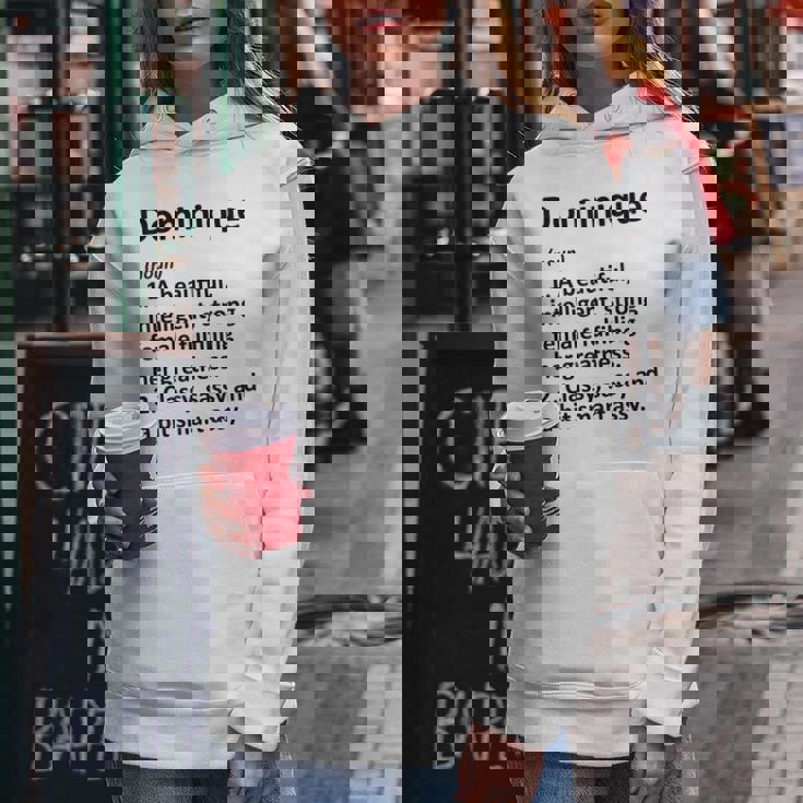 Dominique Definition Personalized Name Funny Christmas Gift Definition Funny Gifts Women Hoodie Unique Gifts