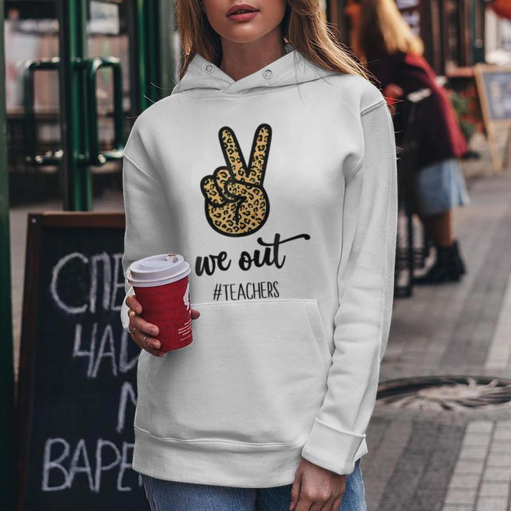 End Of School Year Hello Summer Bruh We Out Teachers Leopard Women Hoodie Unique Gifts