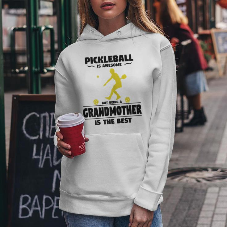 Pickleball - For Proud Grandmothers Grandma Pickleball Women Hoodie Unique Gifts