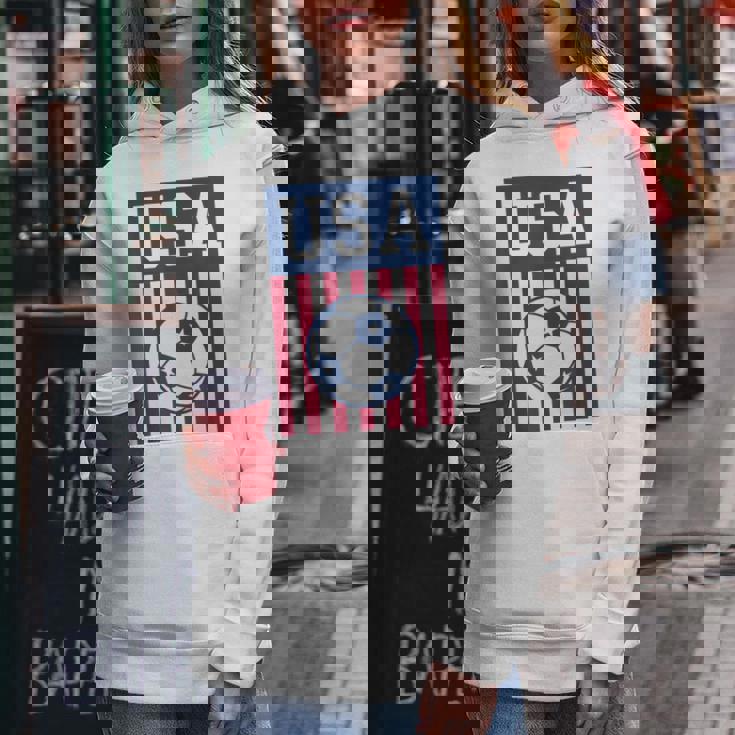 Usa Soccer Women Men Kids American Soccer Fan Soccer Funny Gifts Women Hoodie Unique Gifts