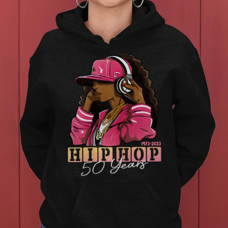 50 Years Of Hip Hop 50Th Anniversary Hip Hop For Women Hoodie