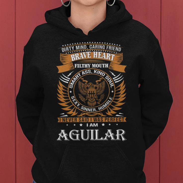 Aguilar Name Gift Aguilar Brave Heart V2 Women Hoodie