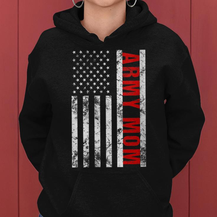 American Flag Army Mom Army Mother Women Hoodie