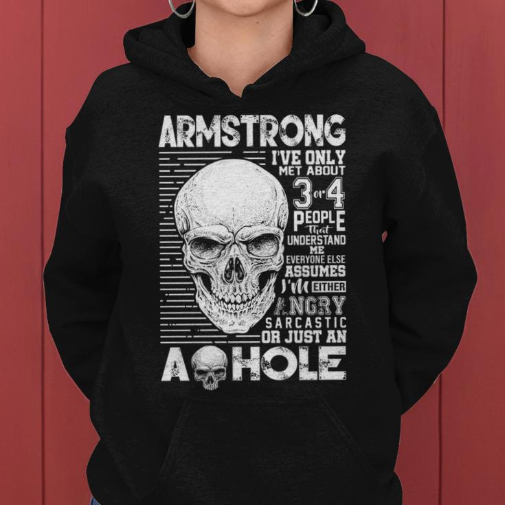 Armstrong Name Gift Armstrong Ively Met About 3 Or 4 People Women Hoodie