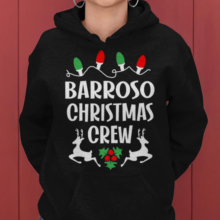 Barroso Name Gift Christmas Crew Barroso Women Hoodie
