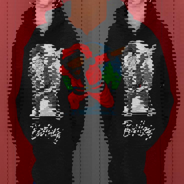 Bartley Name Gift Santa Bartley Women Hoodie