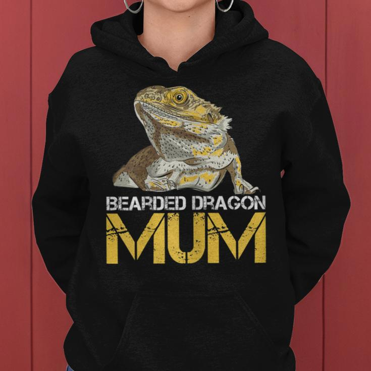 Bearded Dragon Mom Mum Mother Women Hoodie