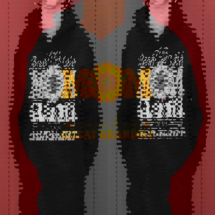 Blessed To Be Called Mom Grandma Great Grandma Mothers Day Gift For Womens Women Hoodie