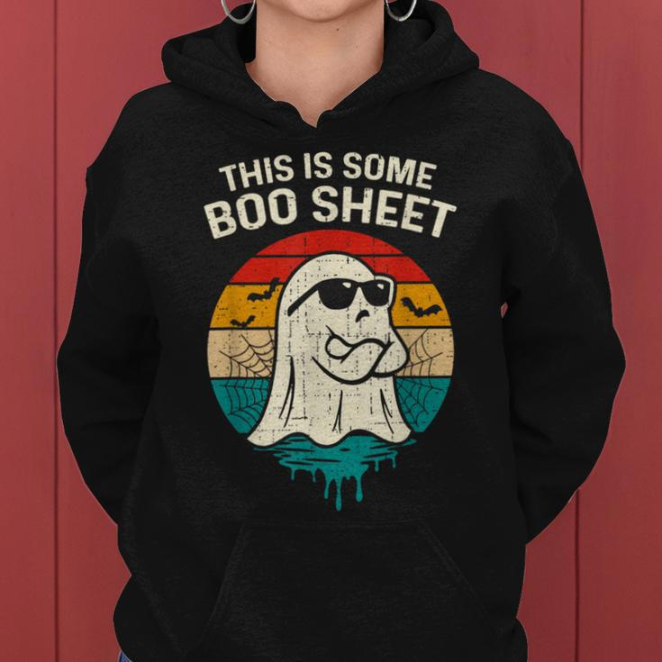 This Is Some Boo Sheet Halloween Costume Women Hoodie