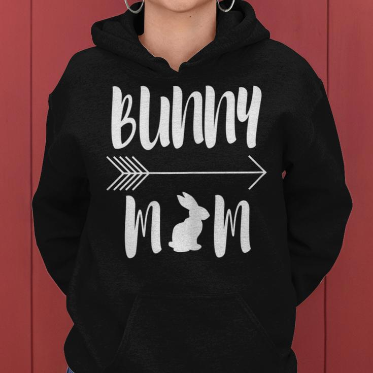 Bunny Mom Funny Rabbit Mum Gift For Women Women Hoodie
