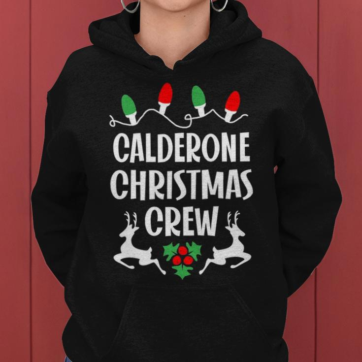 Calderone Name Gift Christmas Crew Calderone Women Hoodie