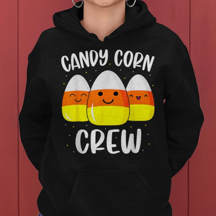 Candy Corn Crew Halloween Costume Friends Women Hoodie