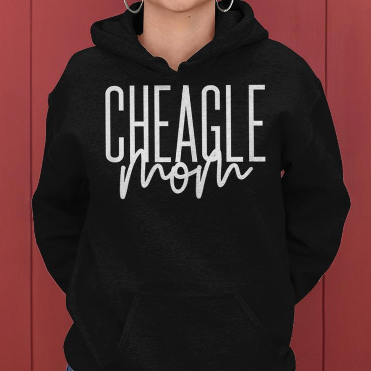 Cheagle Mom Chihuahua Beagle Mix Cheagle Dog Love My Cheagle Women Hoodie