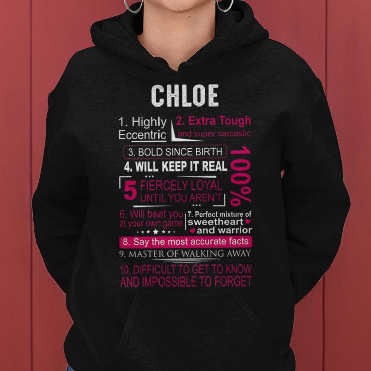 Chloe Name Gift Chloe Name V2 Women Hoodie