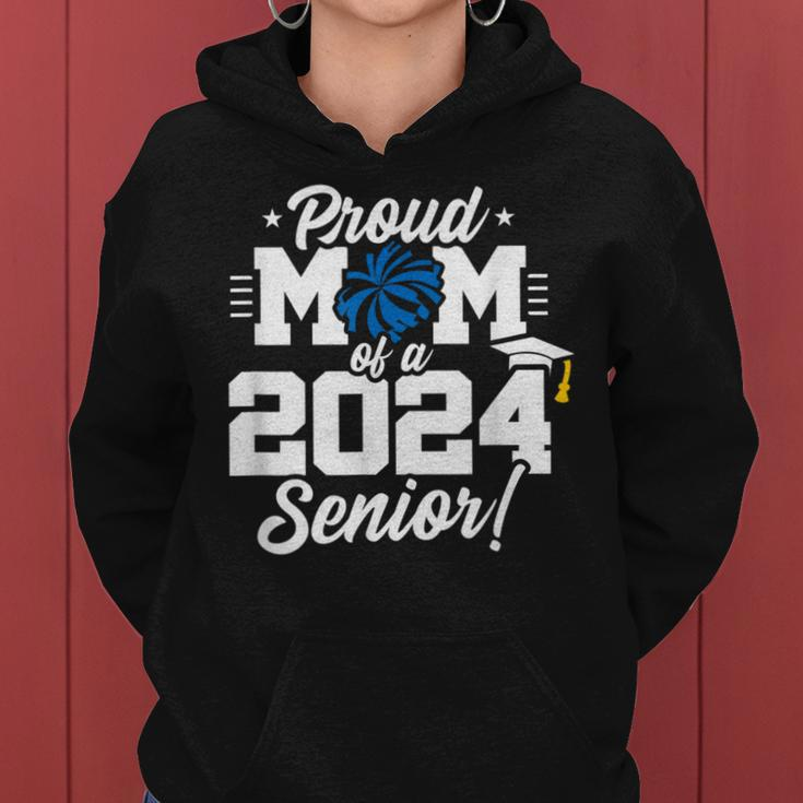 Class Of 2024 Senior Year Cheer Mom Senior 2024 Women Hoodie