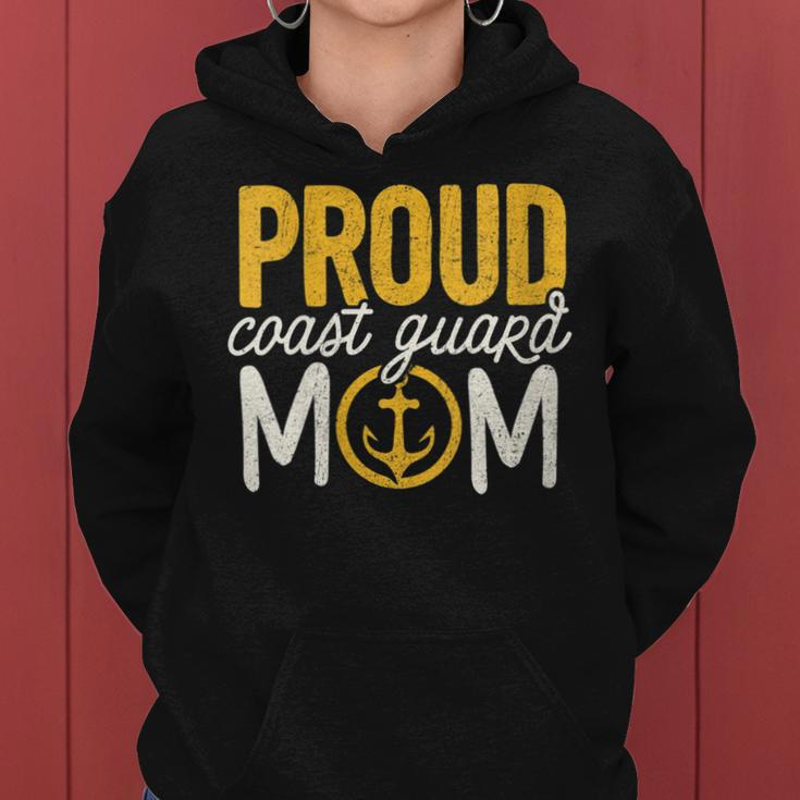 Coast Guard Mom Proud Coast Guard Mom Retirement Gift For Womens Women Hoodie