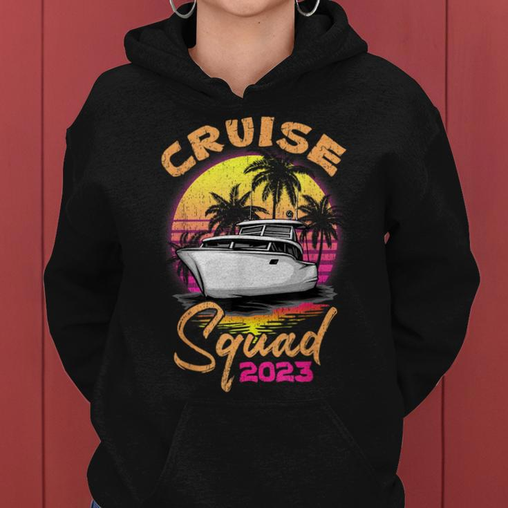 Cruise Squad 2023 Family Vacation Cruising Kids Women Hoodie