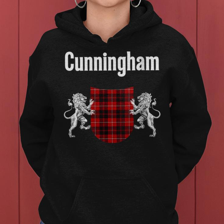 Cunningham Clan Scottish Name Coat Of Arms Tartan Gift For Womens Women Hoodie